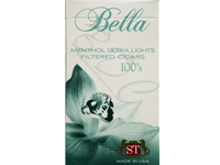 Bella Menthol Ultra Light Filtered Cigars